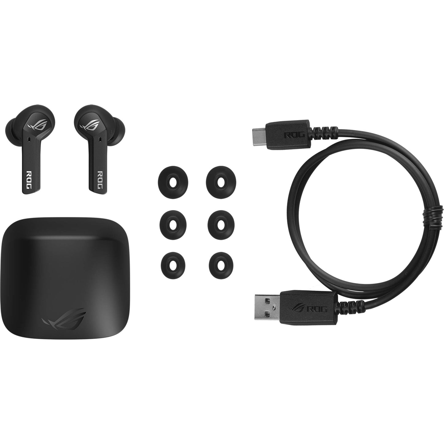 ASUS ROG Cetra True Wireless Gaming Earbuds (Black) - Earphone