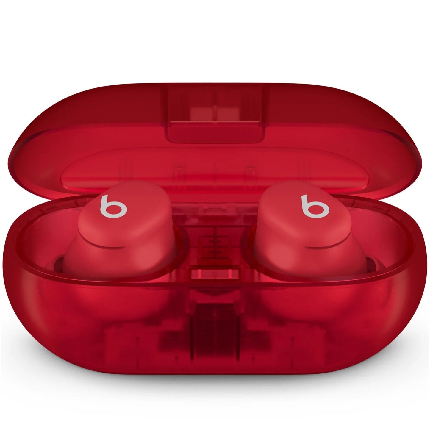 Beats Solo Buds True Wireless Earbuds — Transparent Red - Earphone
