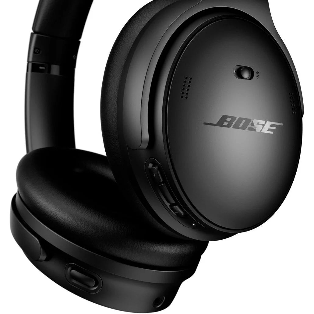 Bose QuietComfort Wireless Over-Ear Active Noise Canceling Headphones (Black) - Headphone