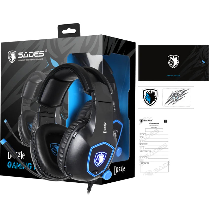 SADES Dazzle SA-905 Gaming Headset - Headphone