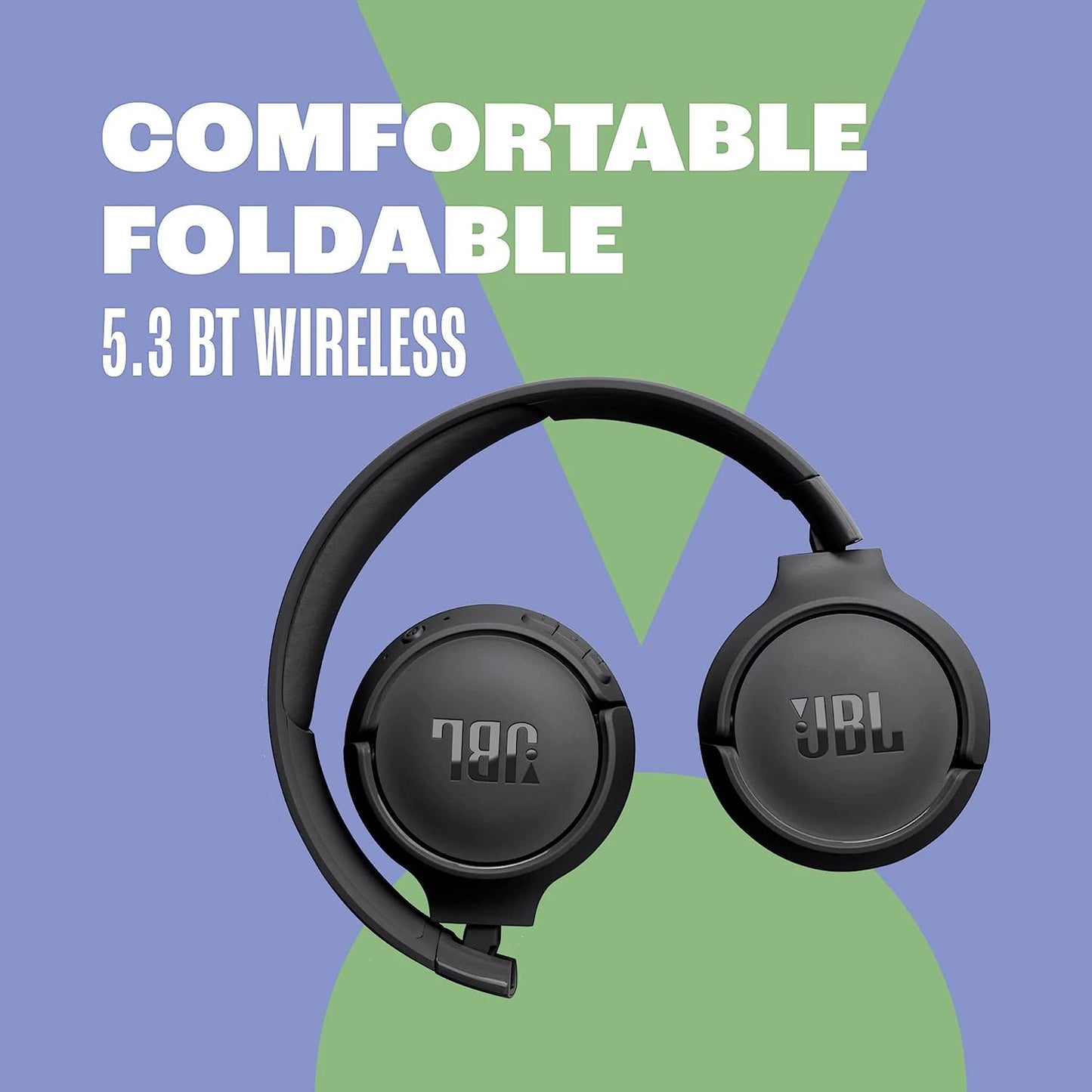 JBL Tune 520BT Wireless On-Ear Headphones – Blue - Headphone