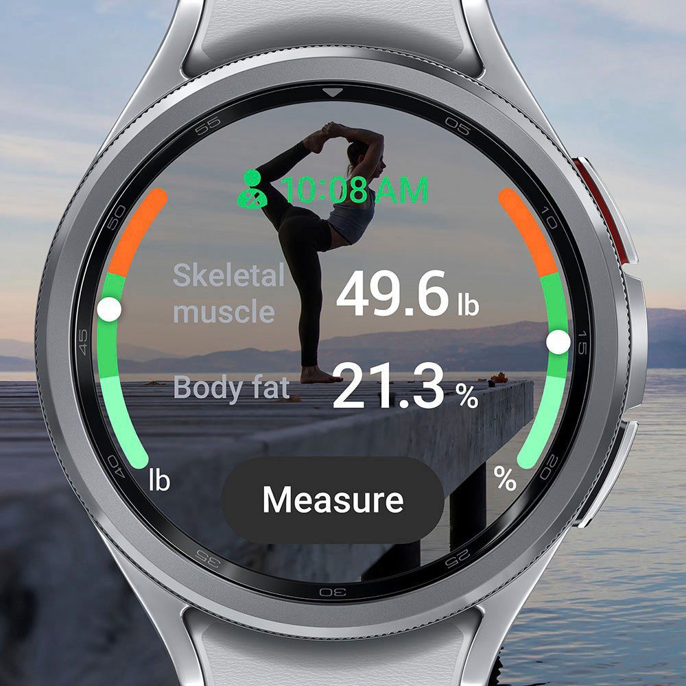 Samsung Galaxy Watch 6 47mm Classic Stainless Steel Smartwatch – Silver - Smartwatch