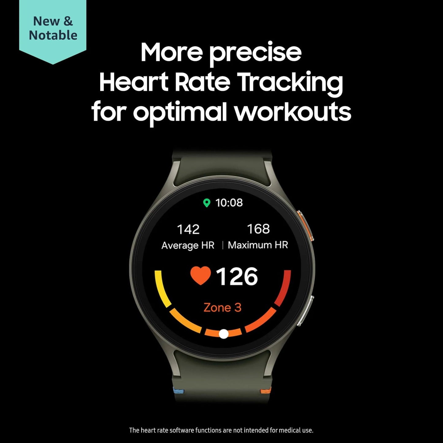 Samsung Galaxy Watch 7 44mm Bluetooth AI Smartwatch w/Energy Score Wellness Tips Heart Rate Tracking Sleep Monitor