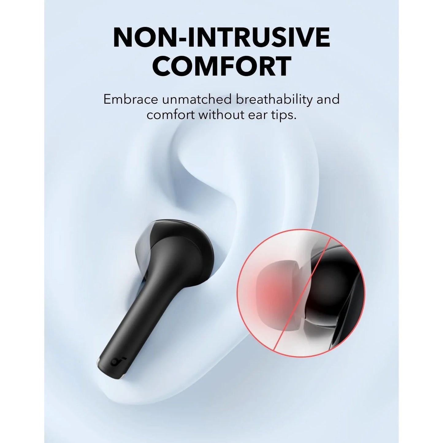 Anker Soundcore K20i Earbuds with Mic 13mm Drivers TWS BT 5.3 – Black - Earphone