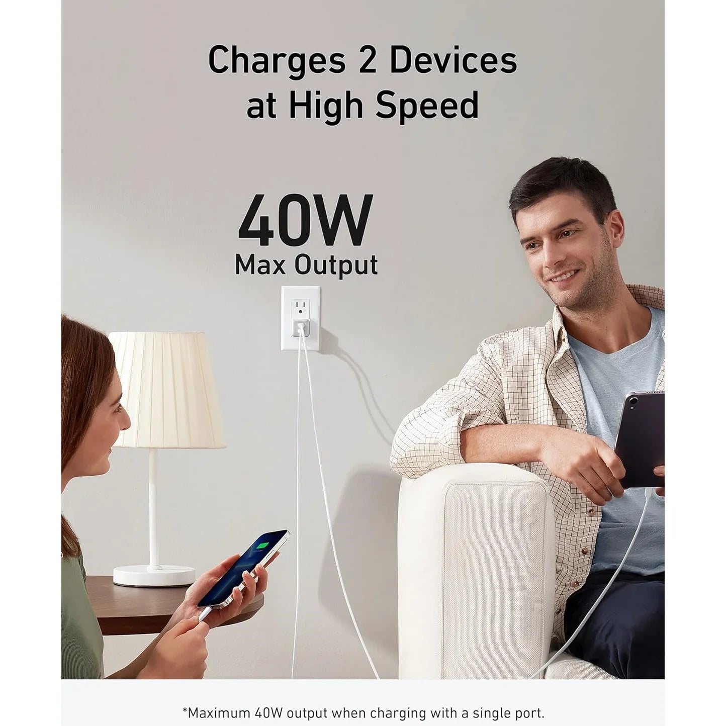 Anker 521 Charger Nano Pro 40W – Black