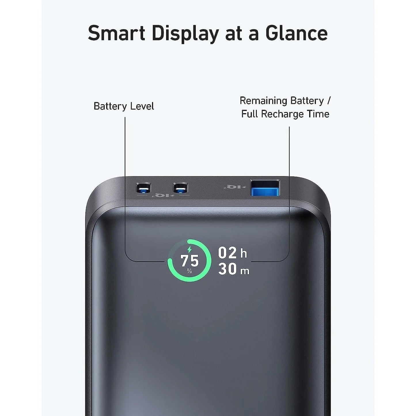 Anker 533 10,000mAh Power Bank Power IQ 3.0 with PD 30W Max Output - Power Bank
