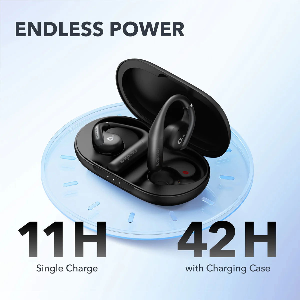 Anker AeroFit – Secure Open-Ear Sport Earbuds - Earphone