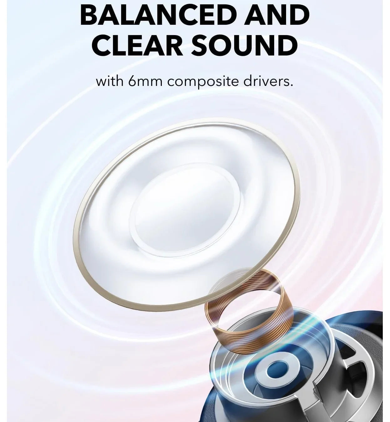 Anker Soundcore A30i Noise Canceling True Wireless Earbuds – White - Earphone