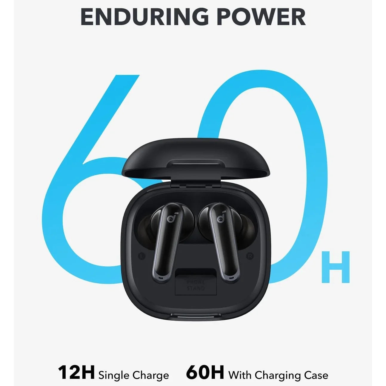 Anker Soundcore P40i Noise Cancelling Wireless Earbuds – Black - Earphone