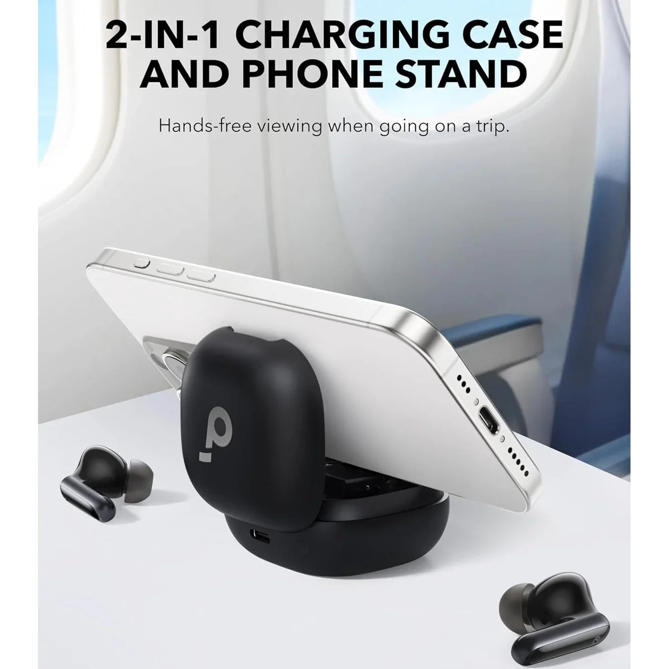 Anker Soundcore P40i Noise Cancelling Wireless Earbuds – White - Earphone