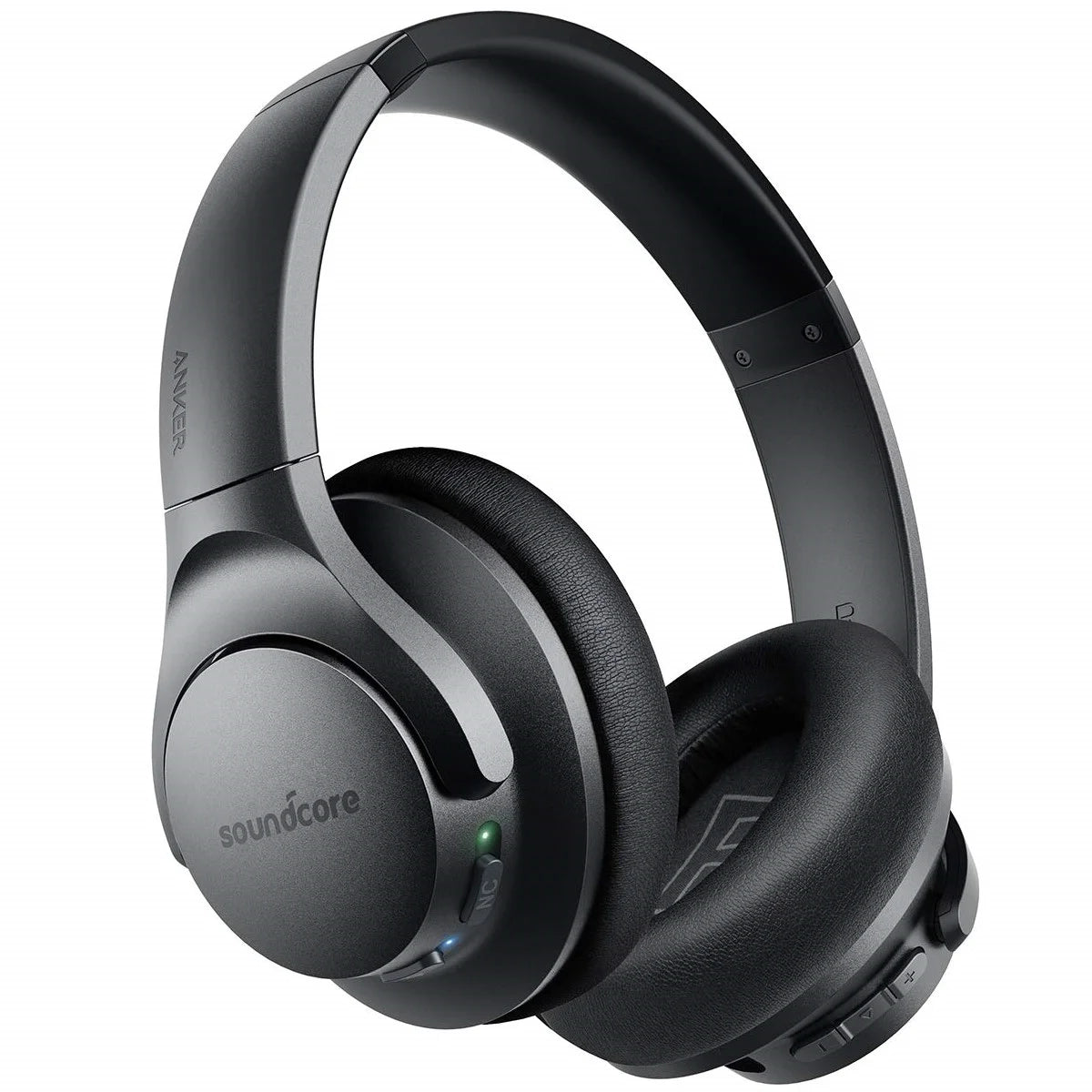 Soundcore by Anker Life Q20i With Hybrid Active Noise Cancellation Enabled Bluetooth Headset (Black) - Headphone