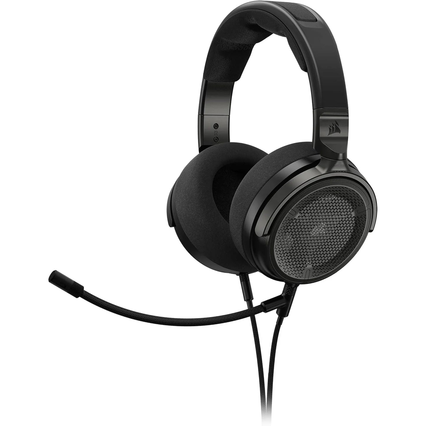 Corsair VIRTUOSO PRO Wired Open Back Streaming/Gaming Headset – Carbon - Headphone