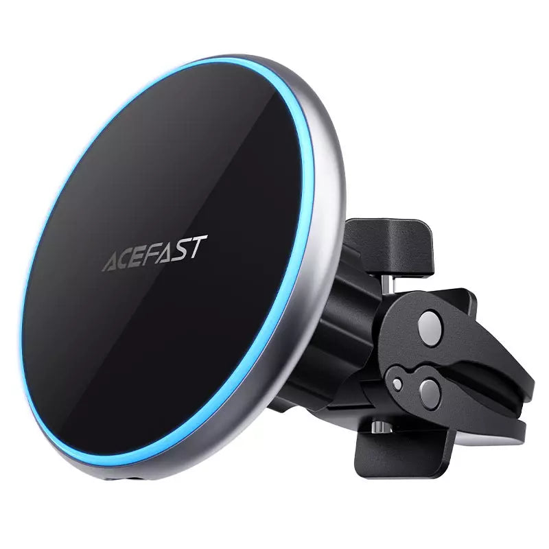 Acefast Magnetic Wireless Charging Car Holder D3 – Black - Charger