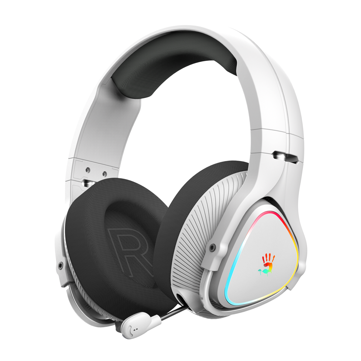 Bloody MR710 RGB Wireless Gaming Bluetooth Headset – Grey - Headphone