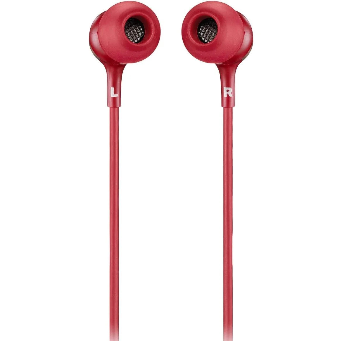 JBL LIVE 100 – In-Ear Headphones with Remote Red - Earphone