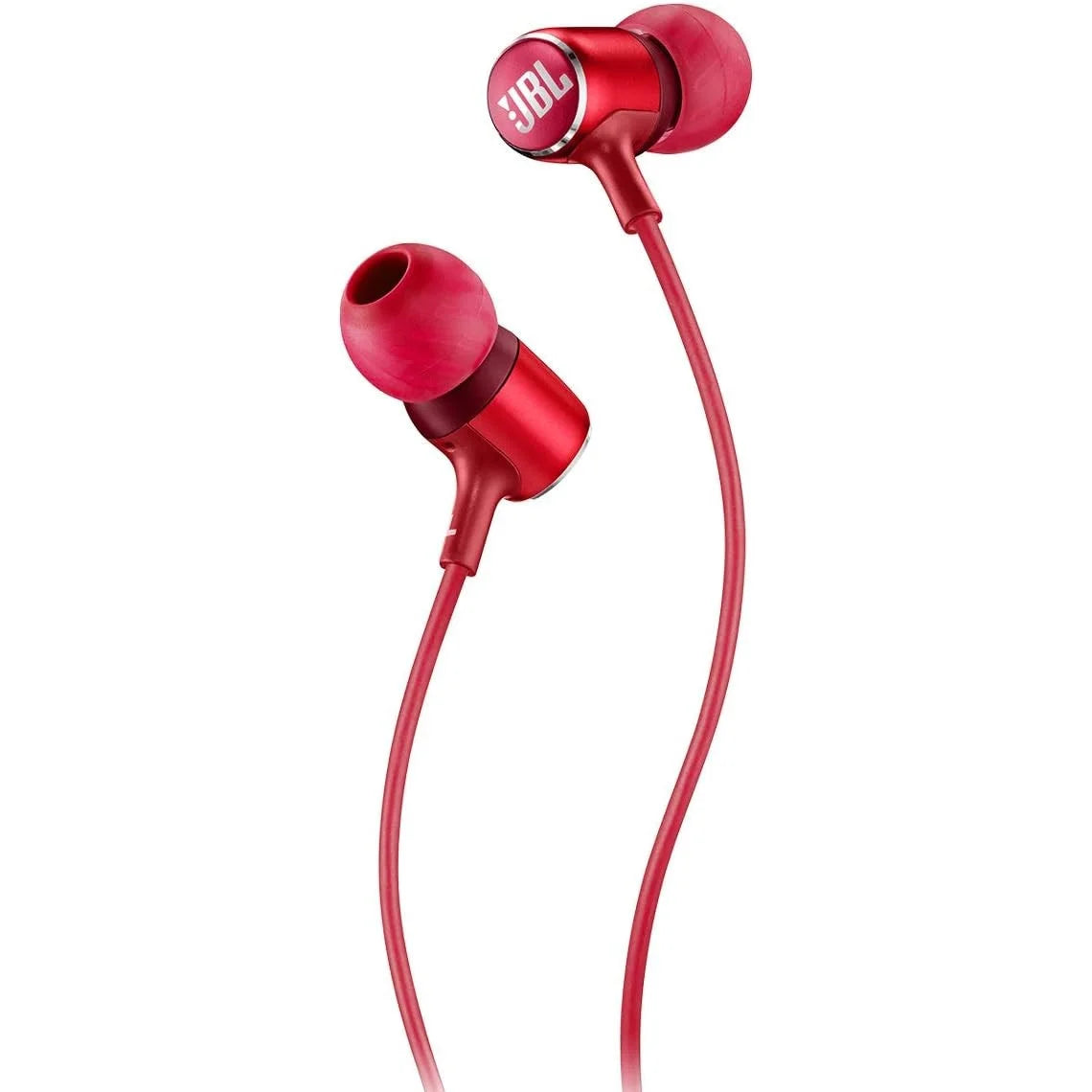JBL LIVE 100 – In-Ear Headphones with Remote Red - Earphone