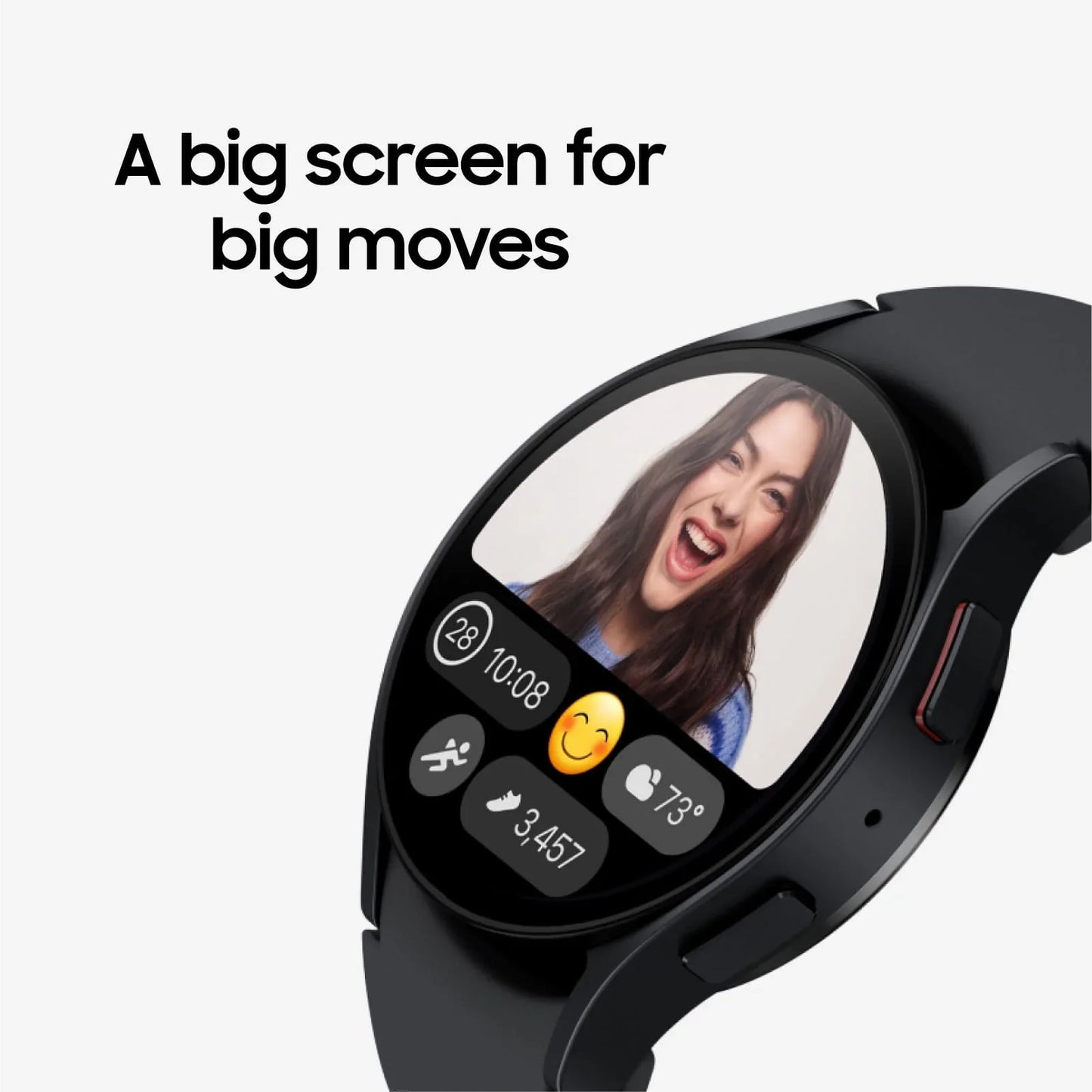 Samsung Galaxy Watch 6 44mm Bluetooth Smartwatch w/ Fitness Tracker Personalized HR Zones Advanced Sleep Coaching Heart