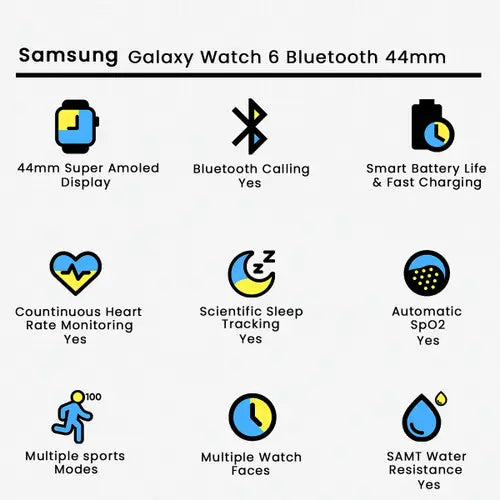 Samsung Galaxy Watch 6 features advanced heart rate monitoring and sleep coaching tools
