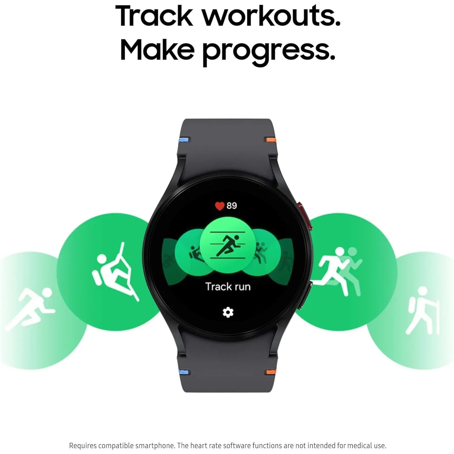 Samsung Galaxy Watch FE Smartwatch (40mm Bluetooth/Wi-Fi Black)