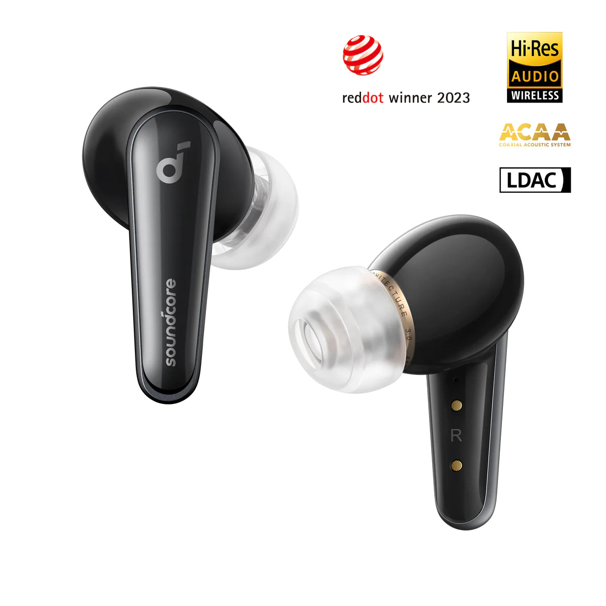 Anker Soundcore Liberty 4 True Wireless Earbud Headphones – Black