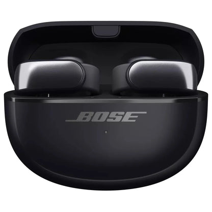 Bose Ultra Open Earbuds, Immersive Audio Open Ear Earbuds, Clip on Earbuds for Comfort, Running Earbuds with OpenAudio for Awareness, Up to 48 Hours of Battery Life, Black