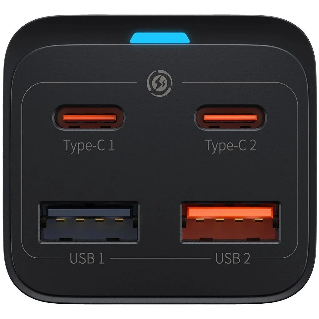 Baseus GaN3 Pro Desktop Fast Charger 2C + 2U 65W EU With Xiaobai series fast charging Cable Type-C to 100W (20V/5A) 1m