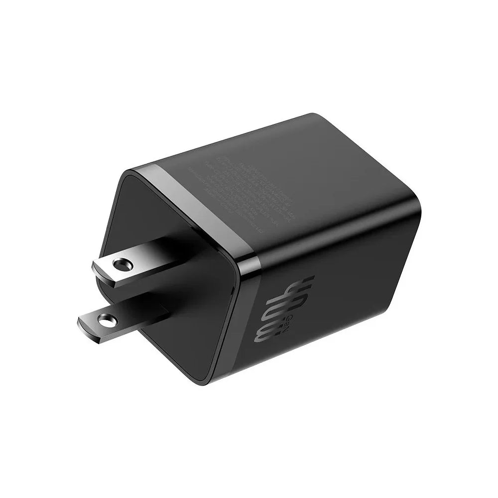Baseus GaN5 Pro Fast Charger C + C 40W US – Black