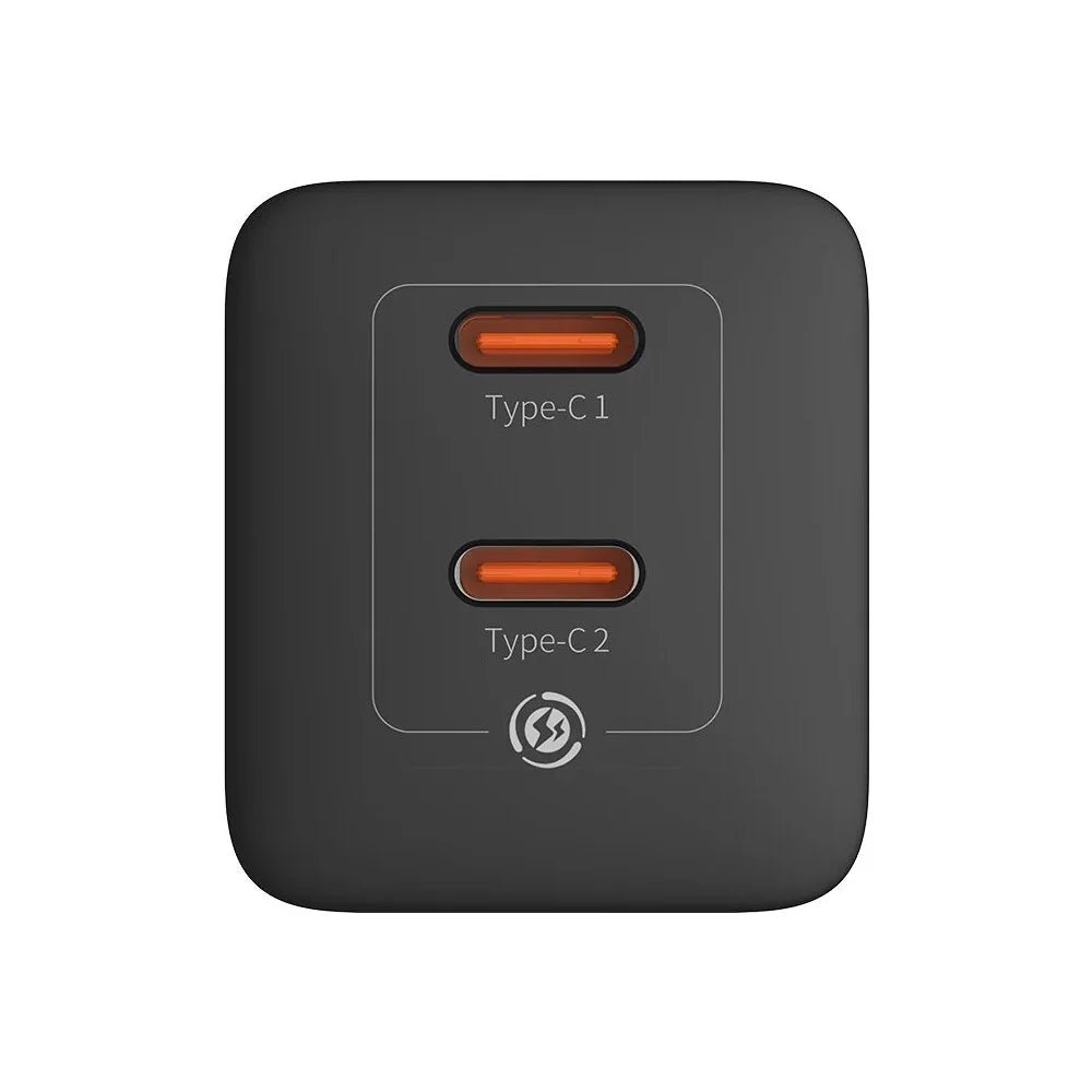 Baseus GaN5 Pro Fast Charger C + C 40W US – Black