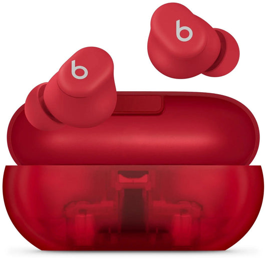 Beats Solo Buds True Wireless Earbuds — Transparent Red - Earphone