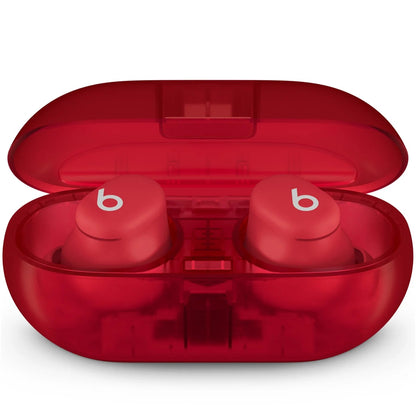 Beats Solo Buds True Wireless Earbuds — Transparent Red - Earphone