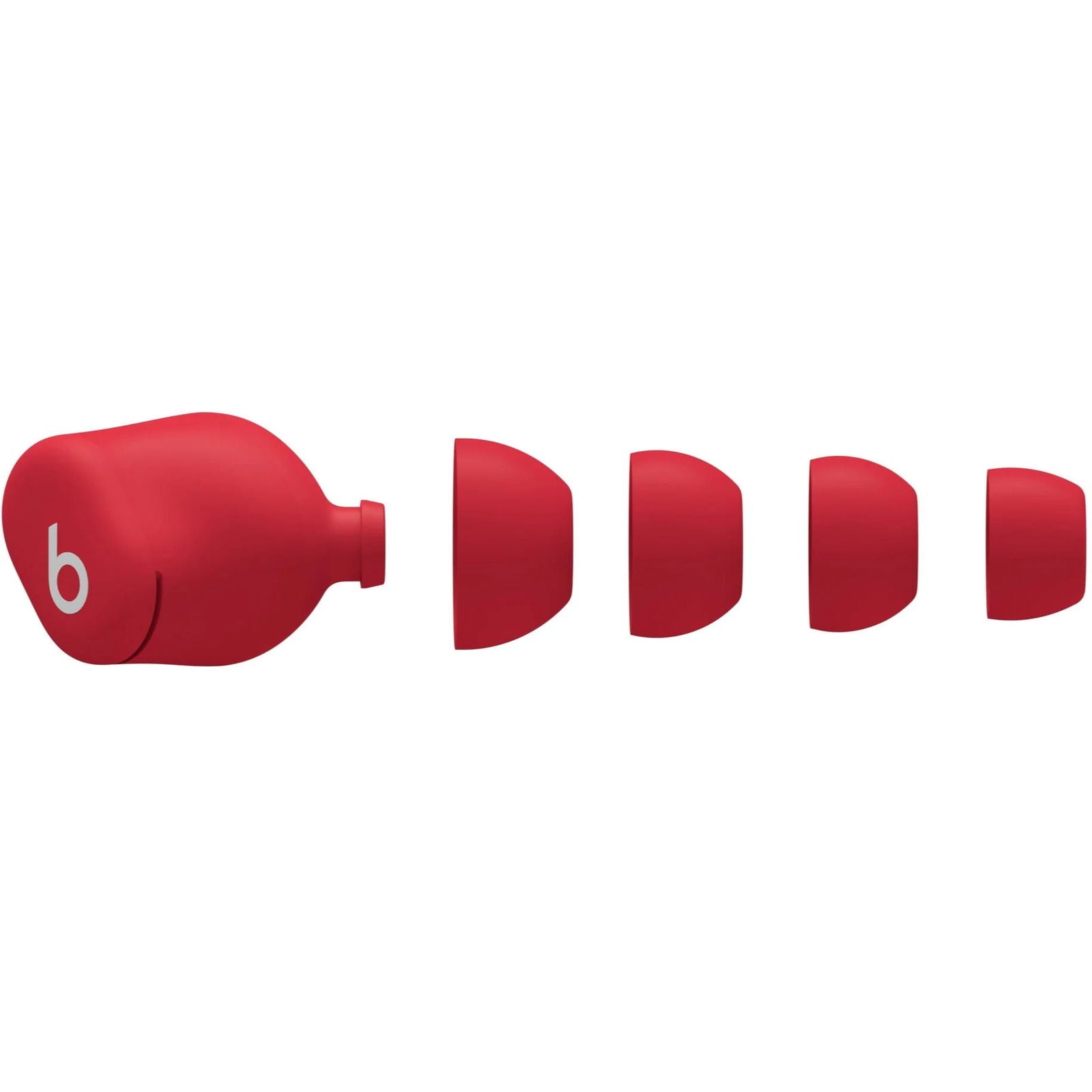 Beats Solo Buds True Wireless Earbuds — Transparent Red - Earphone