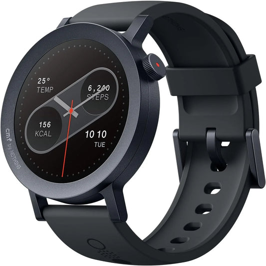 CMF by Nothing Watch Pro 2 Smartwatch with 1.32” AMOLED Display, 11 Days Battery Life, Bluetooth Calls with AI Noise Reduction and Built-in Multi-System GPS – Dark Grey