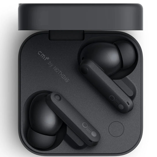 CMF by Nothing Buds Pro 2 Wireless Earbuds with ChatGPT Integration, Hi-Res Audio with LDAC, 50 dB Hybrid Noise Cancelling Earbuds, IP55 Waterproof, 43H Play Time, 6 HD Mics – Dark Grey