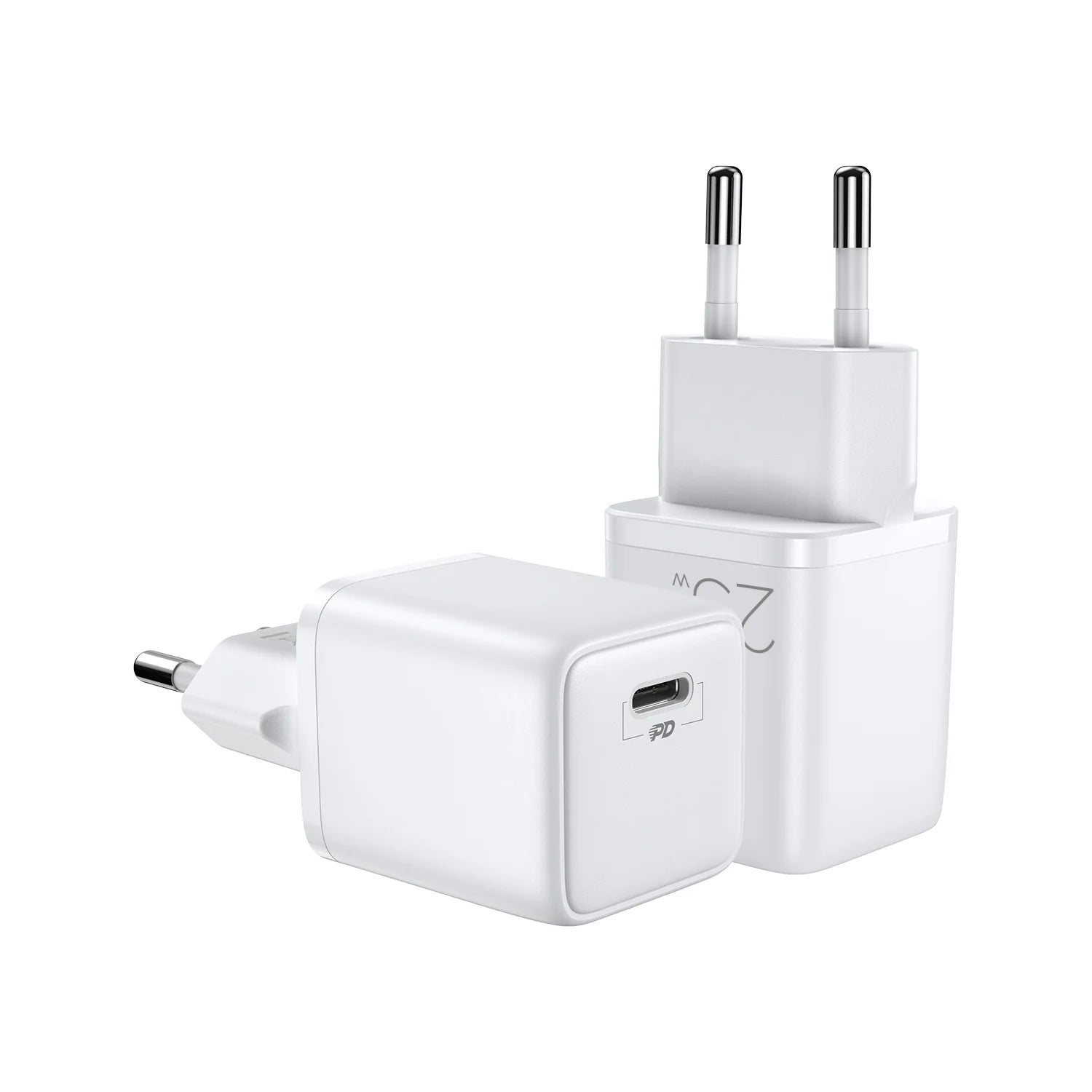 JOYROOM L-P251 PD 25W Mini Intelligent Fast Charger-White (EU) - Charger