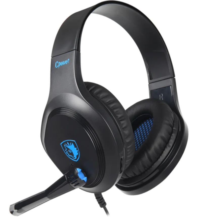 SADES Cpower SA-716 Gaming Headset Black/Blue