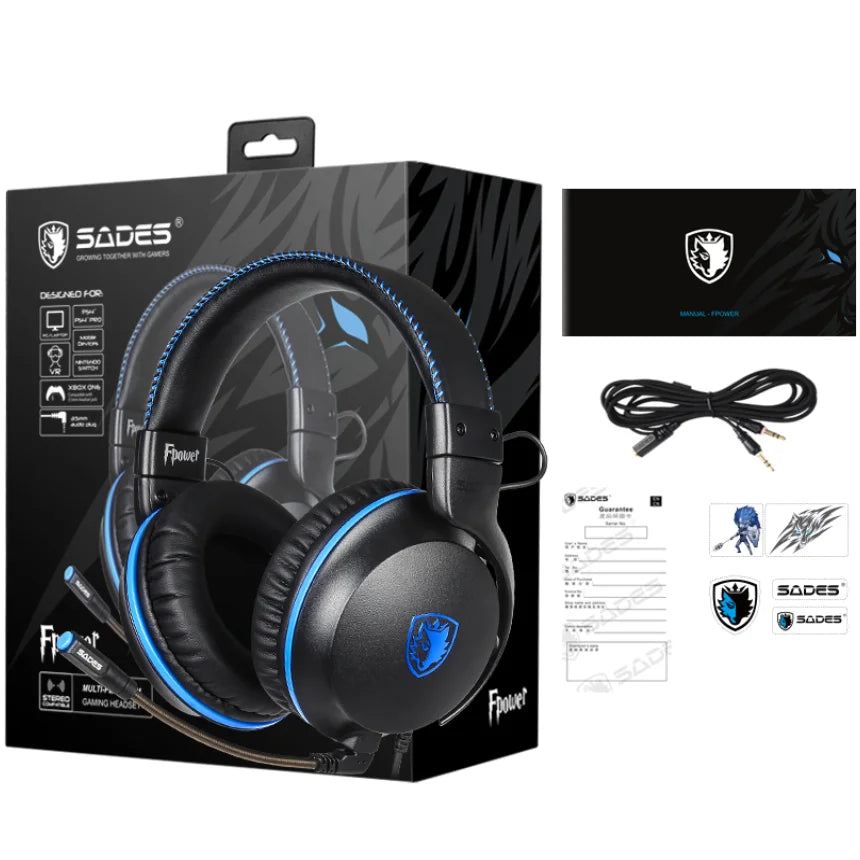 SADES FPower SA-717 3.5mm Multiplatform Gaming Headset