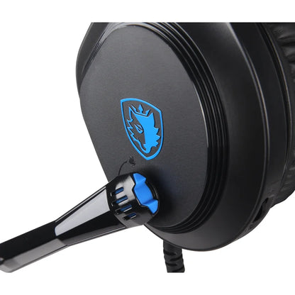 SADES Cpower SA-716 Gaming Headset Black/Blue