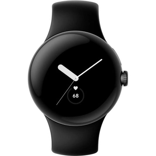 Google Pixel Watch 2 with the Best of Fitbit and Google – Heart Rate Tracking, Stress Management, Safety Features – Android Smartwatch – Matte Black Aluminum Case – Obsidian Active Band – Wi-Fi