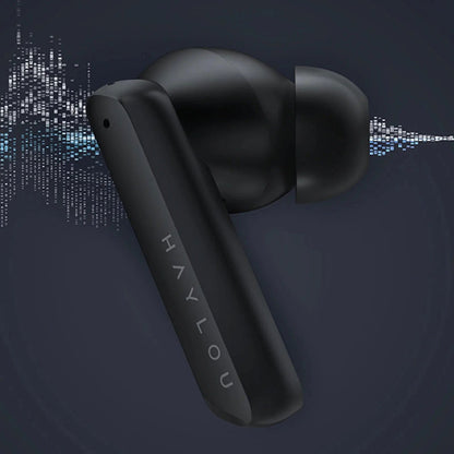 Haylou X1 Pro In-ear Dual Noise Cancellation TWS Bluetooth Earbuds (Black) - Earphone