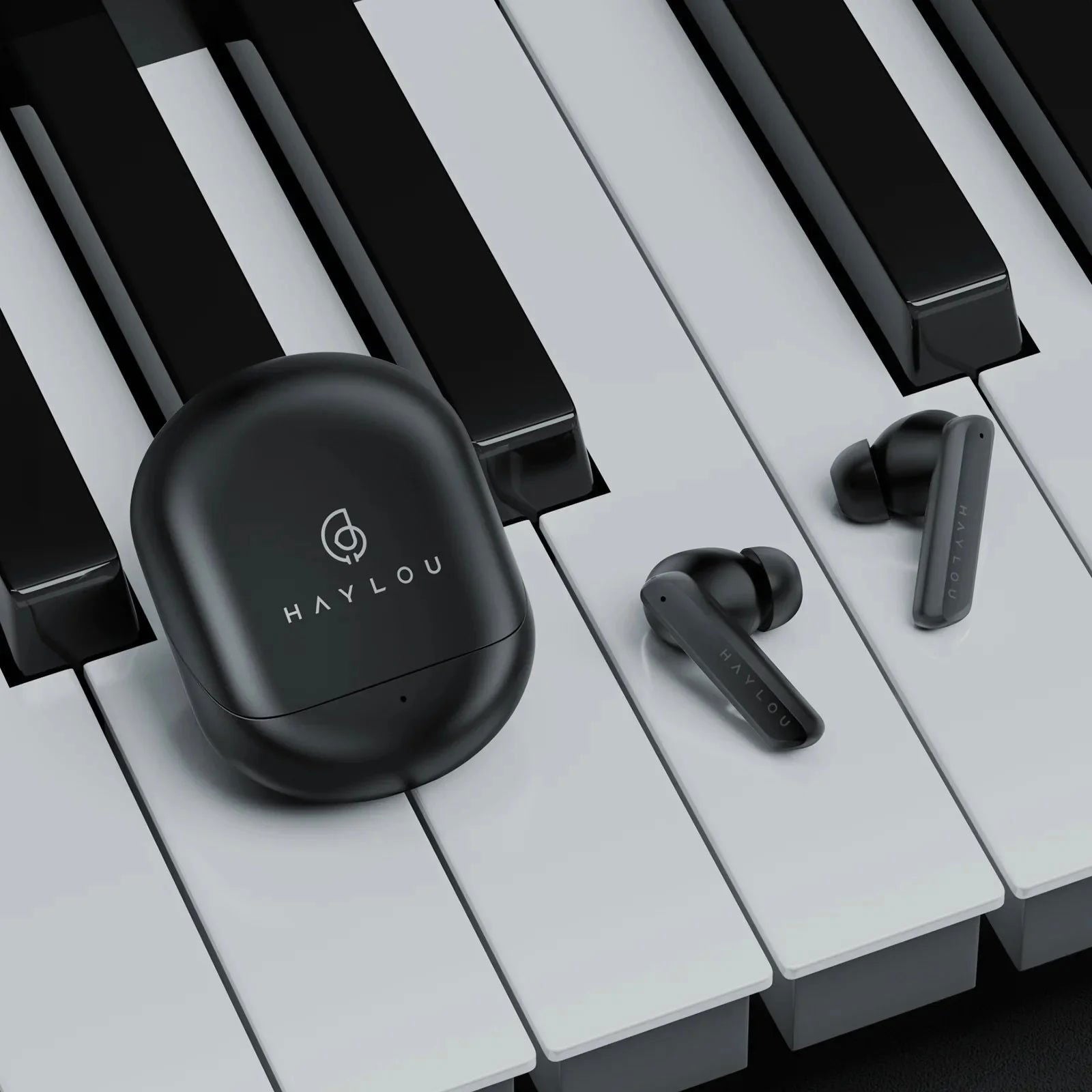 Haylou X1 Pro In-ear Dual Noise Cancellation TWS Bluetooth Earbuds (Black) - Earphone