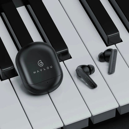 Haylou X1 Pro In-ear Dual Noise Cancellation TWS Bluetooth Earbuds (Black) - Earphone