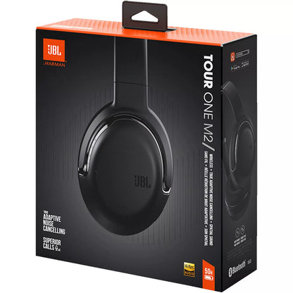 JBL Tour One M2 Noise-Canceling Wireless Over-Ear Headphones (Black)