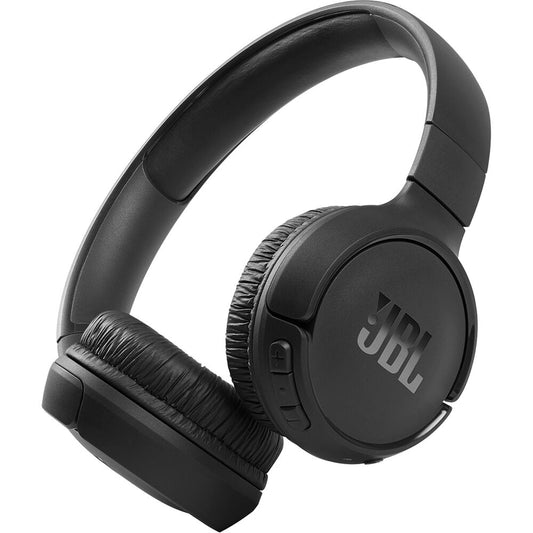 JBL Tune 510BT Wireless On-Ear Headphones (Black) - Headphone