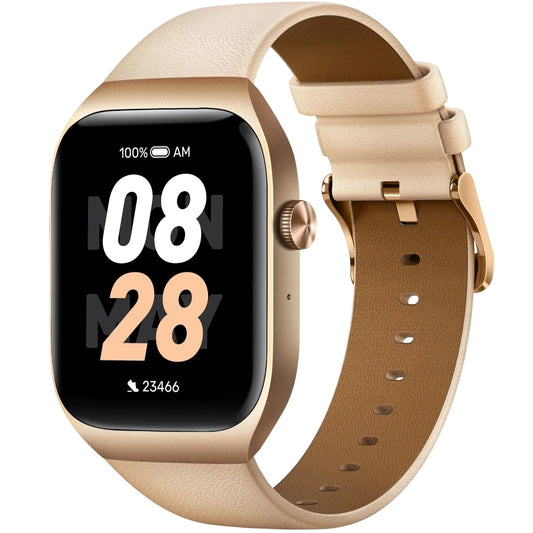 Mibro Watch T2 Bluetooth Calling Smart Watch (Light Gold)