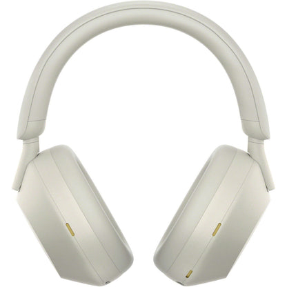 Sony WH-1000XM5 Noise-Canceling Wireless Over-Ear Headphones (Silver) - Headphone