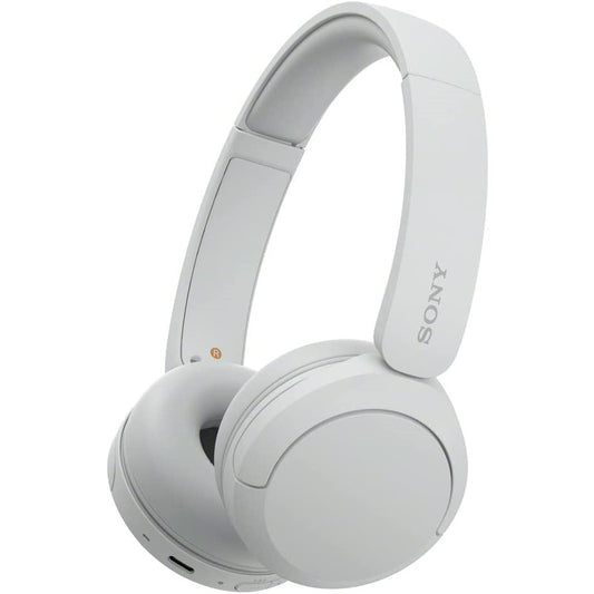 Sony WH-CH520 Wireless On-Ear Headphones with Microphone (White) with Official Warranty - Headphone