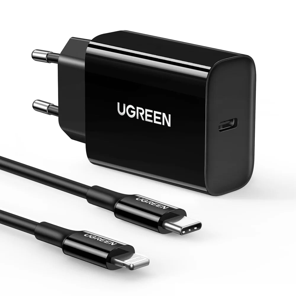 UGreen 50799 USB Type-C 20W Power Delivery Travel Wall Charger
