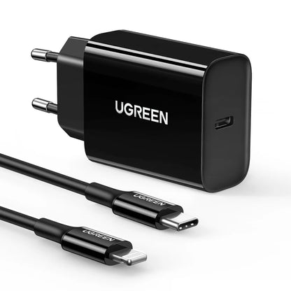 UGreen 50799 USB Type-C 20W Power Delivery Travel Wall Charger