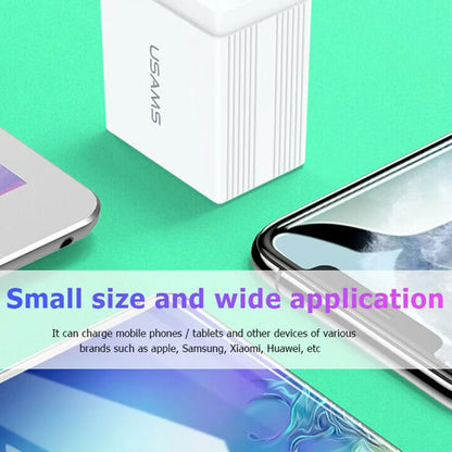 USAMS US-CC090 T24 2.1A Dual USB Travel Charger (EU)
