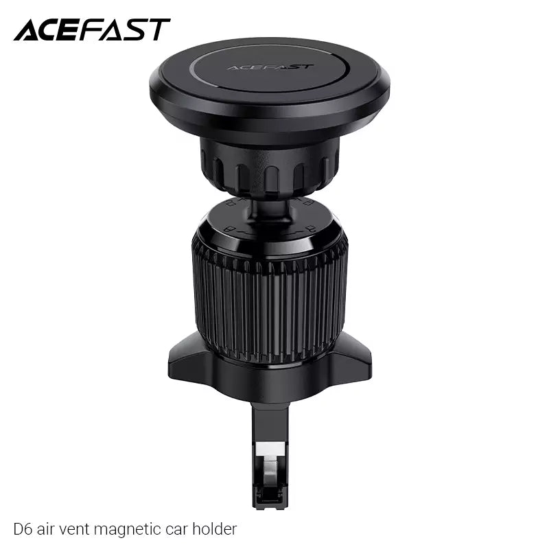 Acefast Car Mount Magnetic Holder Air Vent Type D6 – Black - Charger